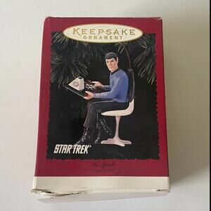 1996 Star Trek Spock Keepsake Ornament